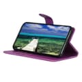 Miniatyrbild 5 av 6: Samsung Galaxy S22 Ultra Fodral Litchi Läder Lila