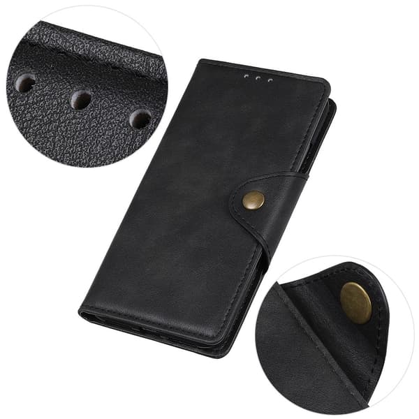 Samsung Galaxy S22 Ultra Fodral Magnetisk Mässing Svart