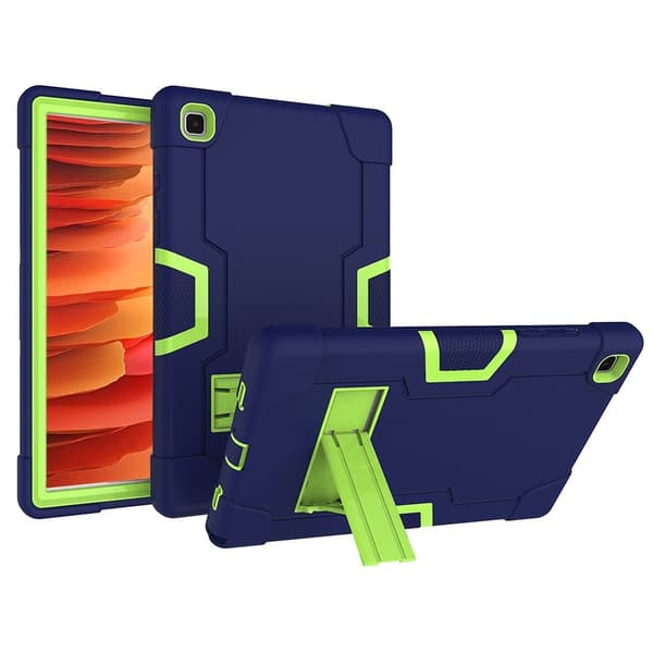 Samsung Galaxy Tab A7 10.4 Skal Shockproof Hybrid Med Kickstand Blå/Grön