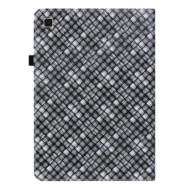 Samsung Galaxy Tab A7 10.4 Fodral Vävd Textur Svart
