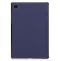 Miniatyrbild 2 av 6: Samsung Galaxy Tab A8 10.5 (2021) Fodral Tri-Fold Shockproof Mörk Blå