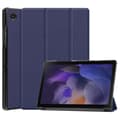 Miniatyrbild 1 av 6: Samsung Galaxy Tab A8 10.5 (2021) Fodral Tri-Fold Shockproof Mörk Blå
