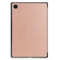 Miniatyrbild 2 av 6: Samsung Galaxy Tab A8 10.5 (2021) Fodral Tri-Fold Shockproof Roséguld