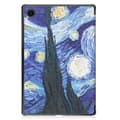 Miniatyrbild 2 av 6: Samsung Galaxy Tab A8 10.5 (2021) Fodral Tri-Fold Brush Painting