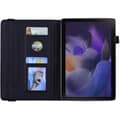 Miniatyrbild 5 av 6: Samsung Galaxy Tab A8 10.5 (2021) Fodral Tryckt Flower Svart