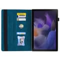 Miniatyrbild 5 av 6: Samsung Galaxy Tab A8 10.5 (2021) Fodral Med Frontficka Mörk Blå