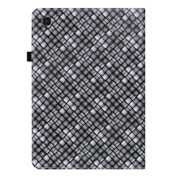 Samsung Galaxy Tab A7 Lite (2021) Fodral Vävd Textur Svart