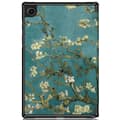 Miniatyrbild 3 av 6: Samsung Galaxy Tab A8 10.5 (2021) Fodral Tri-Fold Peach Blossom