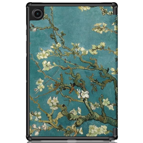 Samsung Galaxy Tab A8 10.5 (2021) Fodral Tri-Fold Peach Blossom