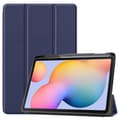 Miniatyrbild 1 av 6: Samsung Galaxy Tab S6 Lite - Tri-Fold Fodral Med Pennhållare - Mörk Blå
