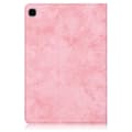 Miniatyrbild 3 av 6: Samsung Galaxy Tab S6 Lite - Fodral Med Frontficka Och Pennhållare - Rosa