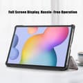 Miniatyrbild 5 av 5: Galaxy Tab S7 FE/S7 Plus/S8 Plus Tri-Fold Läder Fodral Eiffeltornet