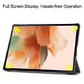 Miniatyrbild 5 av 5: Samsung Galaxy Tab S7 FE / S7 Plus / S8 Plus Fodral Tri-Fold Grå