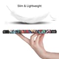 Miniatyrbild 6 av 6: Samsung Galaxy Tab S7 Plus / Tab S8 Plus Fodral Tri-Fold Pennhållare
