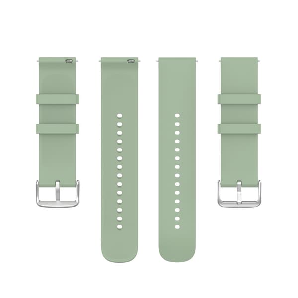 Silikon Armband För Smartwatch (20 mm) - Grön