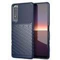 Miniatyrbild 1 av 6: Sony Xperia 1 III - Twill Textur Skal - Blå