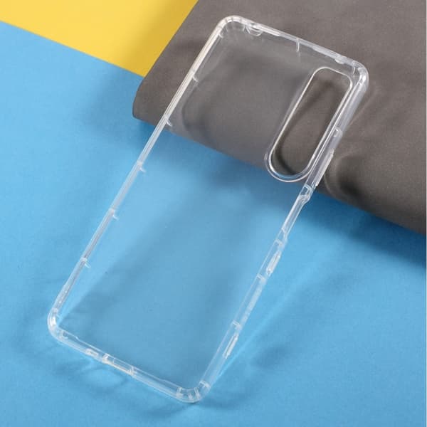 Sony Xperia 1 III - Transparent Shockproof TPU Skal