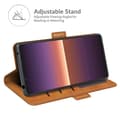 Miniatyrbild 5 av 6: Sony Xperia 1 III - Fodral Med Magnetisk Stängning - Brun