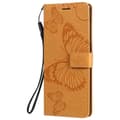 Miniatyrbild 2 av 6: Sony Xperia 1 III - Butterfly Läder Fodral - Gul