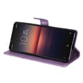 Miniatyrbild 6 av 6: Sony Xperia 1 III - Butterfly Läder Fodral - Lila
