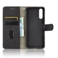 Miniatyrbild 3 av 5: Sony Xperia 10 III - Skin Touch Läder Fodral - Svart