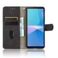 Miniatyrbild 4 av 5: Sony Xperia 10 III - Skin Touch Läder Fodral - Svart