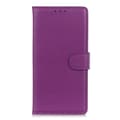 Miniatyrbild 2 av 6: Sony Xperia 5 III Fodral Litchi Textur Lila
