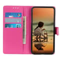 Miniatyrbild 5 av 6: Sony Xperia 5 III Fodral Litchi Textur Rosa