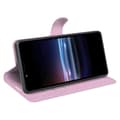 Miniatyrbild 5 av 6: Sony Xperia Pro-I Fodral Litchi Textur Ljus Rosa