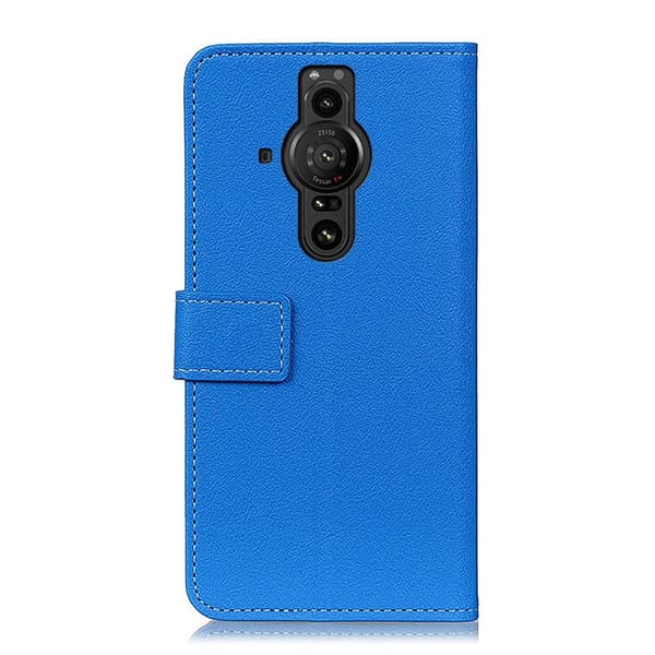 Sony Xperia Pro-I Fodral Läder Blå