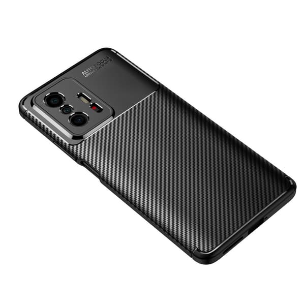 Xiaomi 11T / 11T Pro Skal Kolfiber Textur Svart