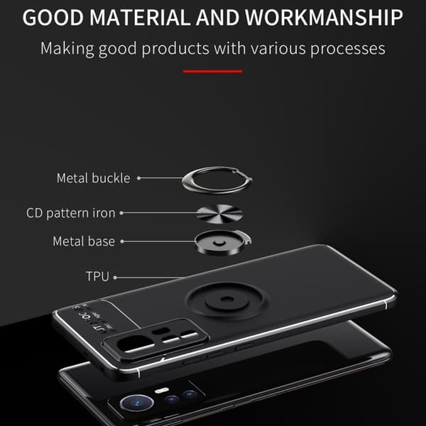 Xiaomi 12 Skal Ring Svart/Blå