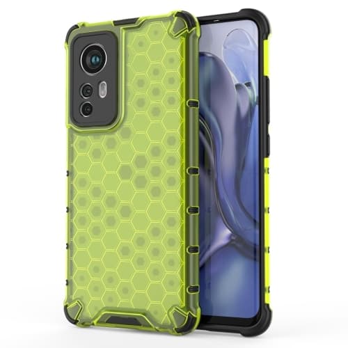 Xiaomi 12 Skal Shockproof Honeycomb Grön