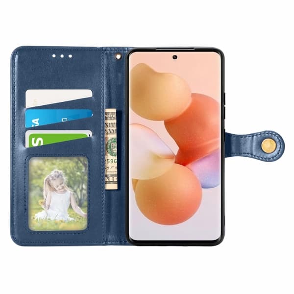Xiaomi 12 Fodral Mässing Magnet Blå