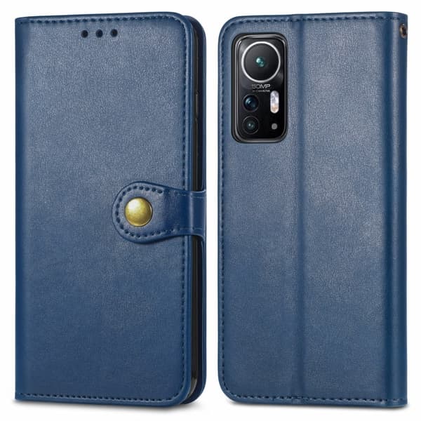 Xiaomi 12 Fodral Mässing Magnet Blå