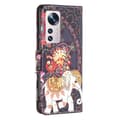 Miniatyrbild 3 av 6: Xiaomi 12 Fodral Med Tryck Mandala Elefant