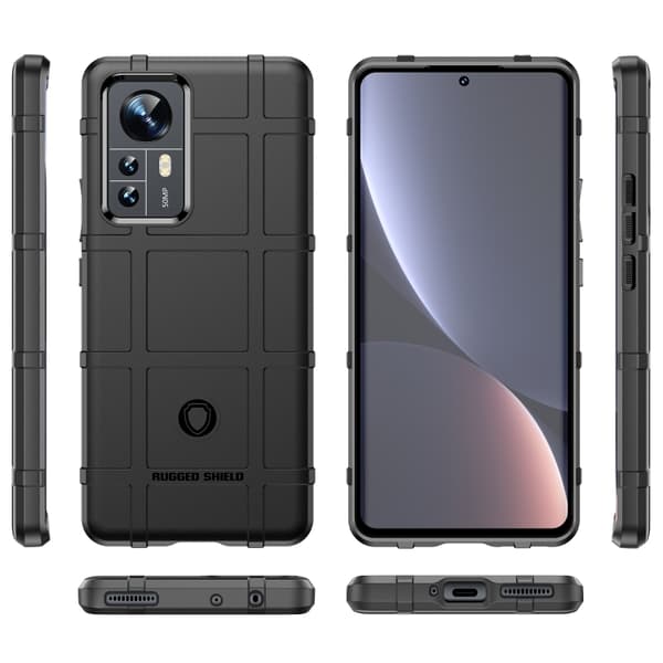 Xiaomi 12 Pro Skal Robust Svart