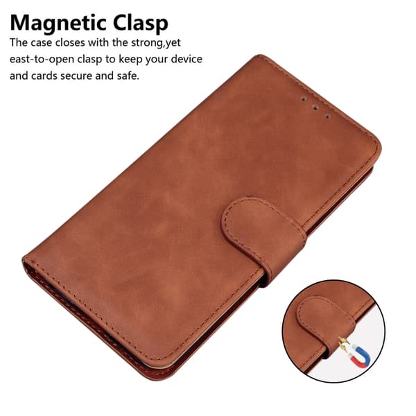 Xiaomi 12 Pro Fodral Skin Touch Brun