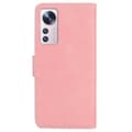 Miniatyrbild 3 av 6: Xiaomi 12 Pro Fodral Skin Touch Ljus Rosa