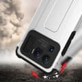 Miniatyrbild 4 av 5: Xiaomi Mi 11 Ultra - Shockproof Hybrid Armor Skal - Silver