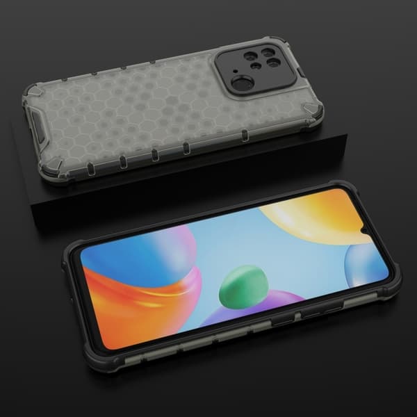 Xiaomi Redmi 10C Skal Armor Honeycomb Svart