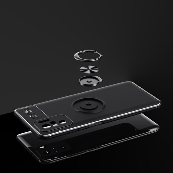 Xiaomi Redmi Note 10S - Ring Skal - Röd