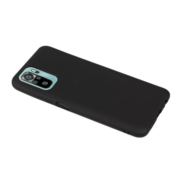 Xiaomi Redmi Note 10S - Matt Shockproof TPU Skal - Svart