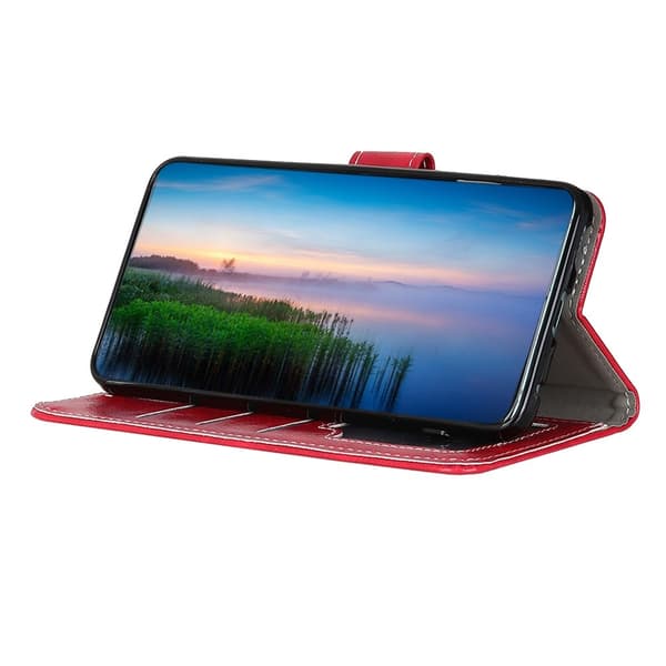 Xiaomi Redmi Note 11 4G Fodral Crazy Horse Röd