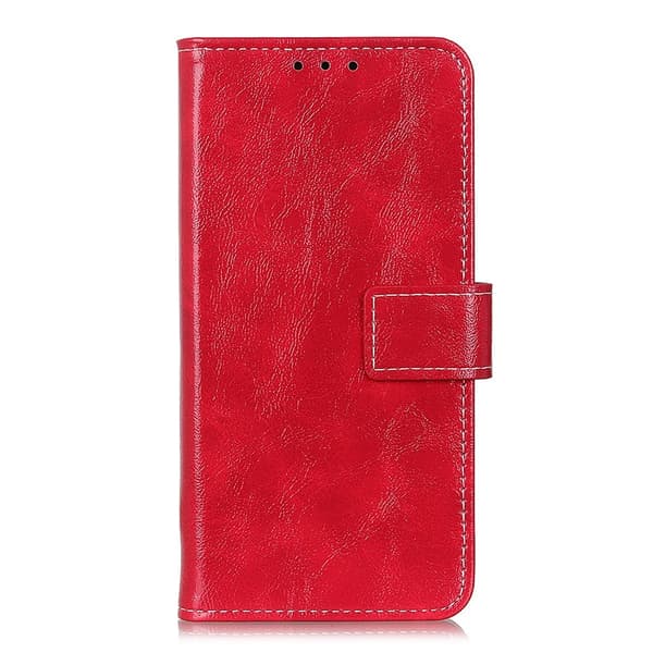 Xiaomi Redmi Note 11 4G Fodral Crazy Horse Röd