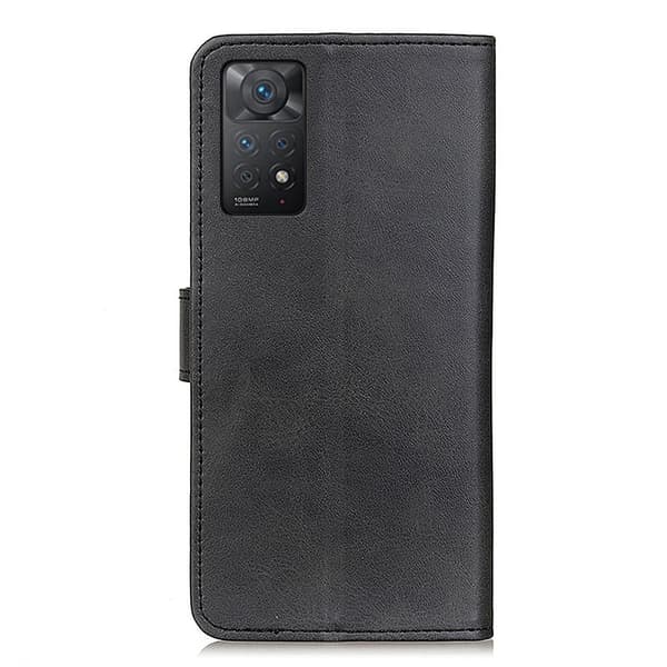 Xiaomi Redmi Note 11 Pro 5G Fodral Solid Läder Svart