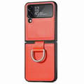 Pikkukuva 1 / 4: Ring kotelo Samsung Galaxy Z Flip 4 - Oranssi