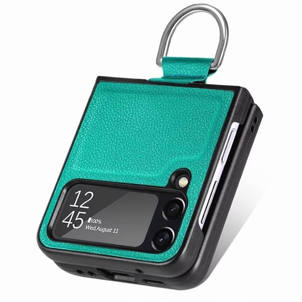 Ring kotelo Samsung Galaxy Z Flip 4 - Vihreä