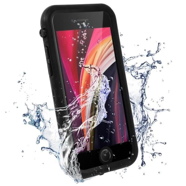 Coque - AVIZAR - iPhone SE 2020 / 8 / 7 - Vattentålig 2m - Stötsäker - Heltäckande skydd