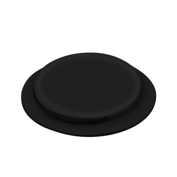 Skyddande skal - Apple - Airtag - Mjuk silikon gel - Ultra-häftande baksida - Svart